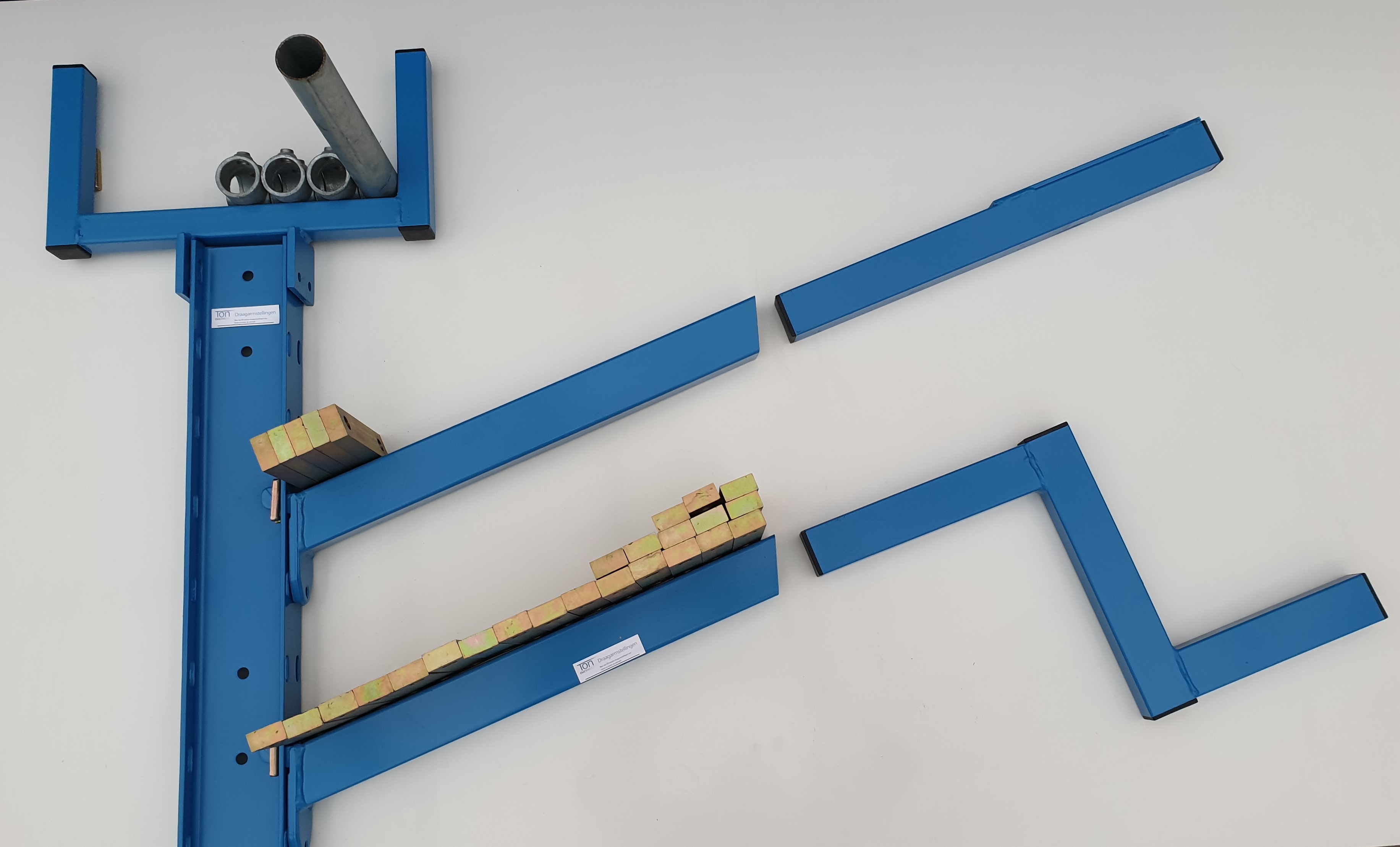 U-koppelstuk voor bovenop staander